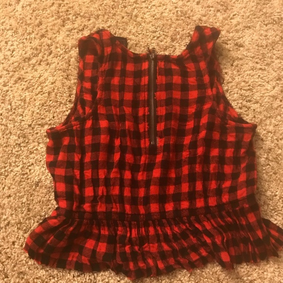 Checkered crop top - Picture 6 of 6